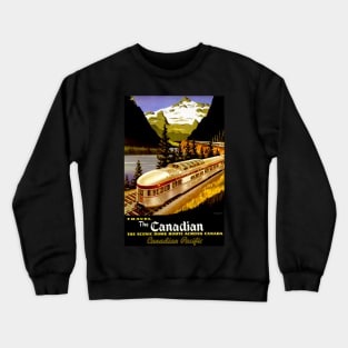 The Scenic Dome - Canadian Pacific - Vintage Travel Crewneck Sweatshirt